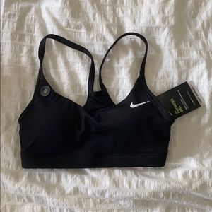 Xs black padded Nike sports bra
